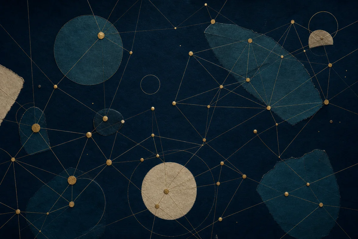 Network map from Personal Information Systems in the AI Era